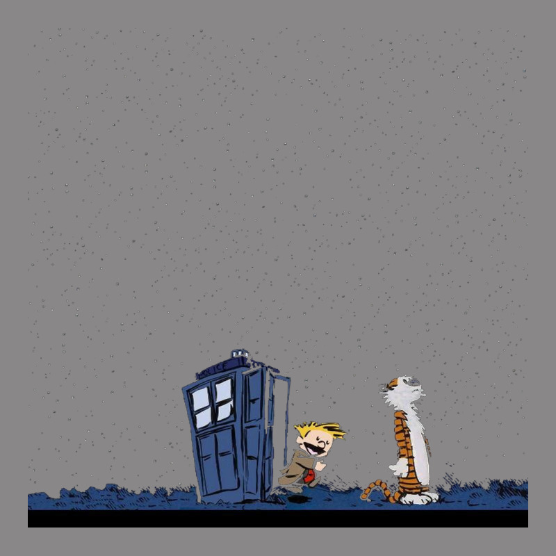 Newcalvin And Hobbes Night Star Tardis Vintage Tee by linhVisuals | Teevron