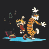Newcalvin And Hobbes Sing 09 Vintage Tee | Teevron