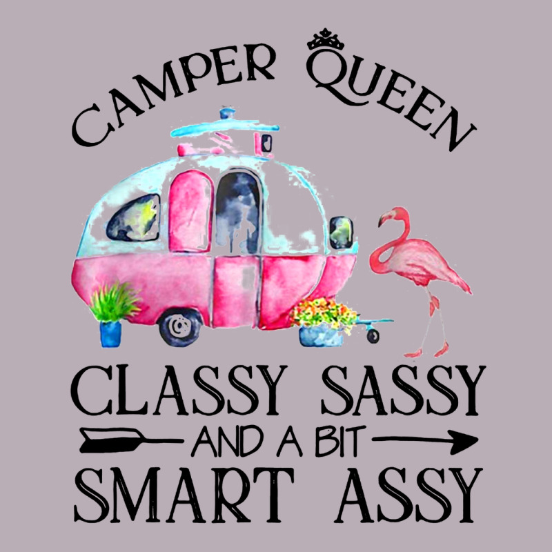 Newcamper Queen Classy Sassy And A Bit Smart Assy Vintage Tee by linhVisuals | Teevron