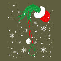 Newchristmas Grinch Hand Holding A Stethoscope Vintage Tee | Teevron