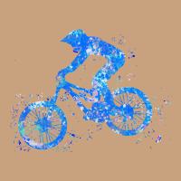 Downhill Mountain Bike T  Shirt Downhill Mountain Bike Jump Blue Water Vintage Tee | Teevron