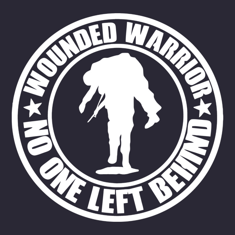 Wounded Warrior No One Left Behind War Veteran Vintage Tee by linhVisuals | Teevron