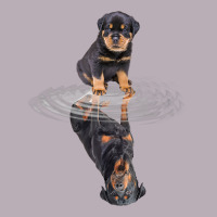 Rottweiler Reflection T Shirt Funny Father's Day Dog Gifts Vintage Tee | Teevron