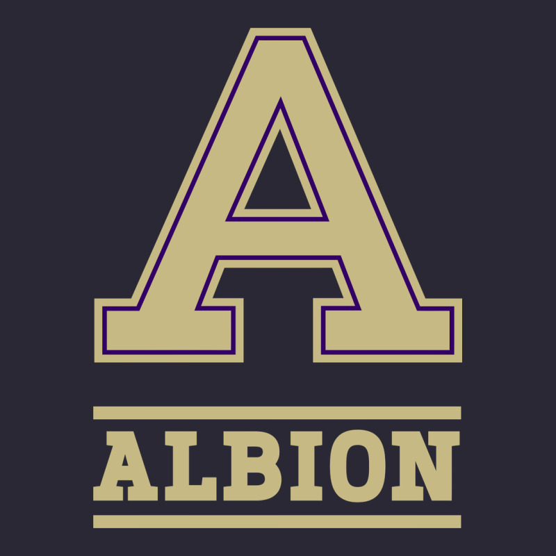 Albion College Athleticpurple Vintage Tee by linhVisuals | Teevron