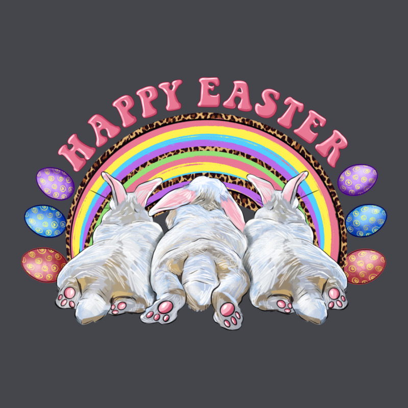 Happy Easter Bunny Tails Long Sleeve Tee by RanaPortraitStore | Teevron