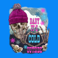 Skeleton Baby It's Cold Outside Zipper Hoodie | Teevron