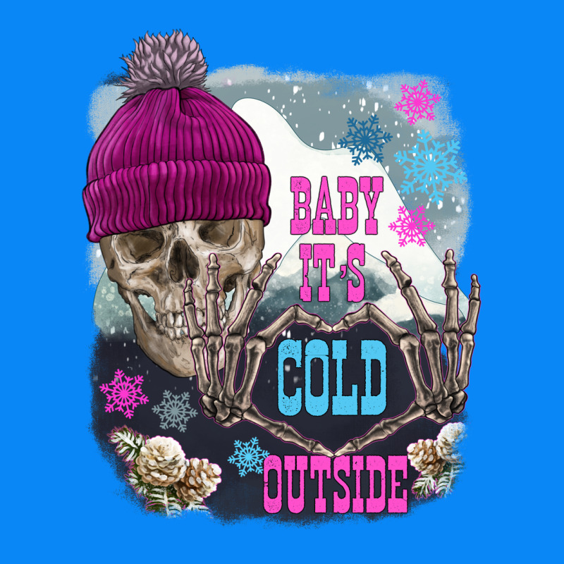 Skeleton Baby It's Cold Outside Zipper Hoodie by FaDigitalArtStudio | Teevron