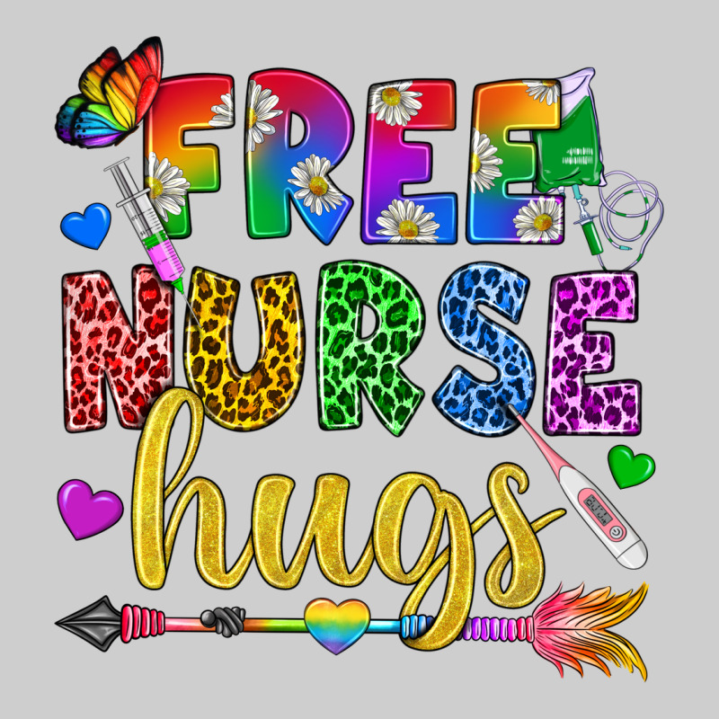 Free Nurse Hugs Pride Lgbtq+ Premium Tee by BundleAndBundleShop | Teevron