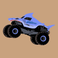 Monster Truck Megalodon Vintage Tee | Teevron