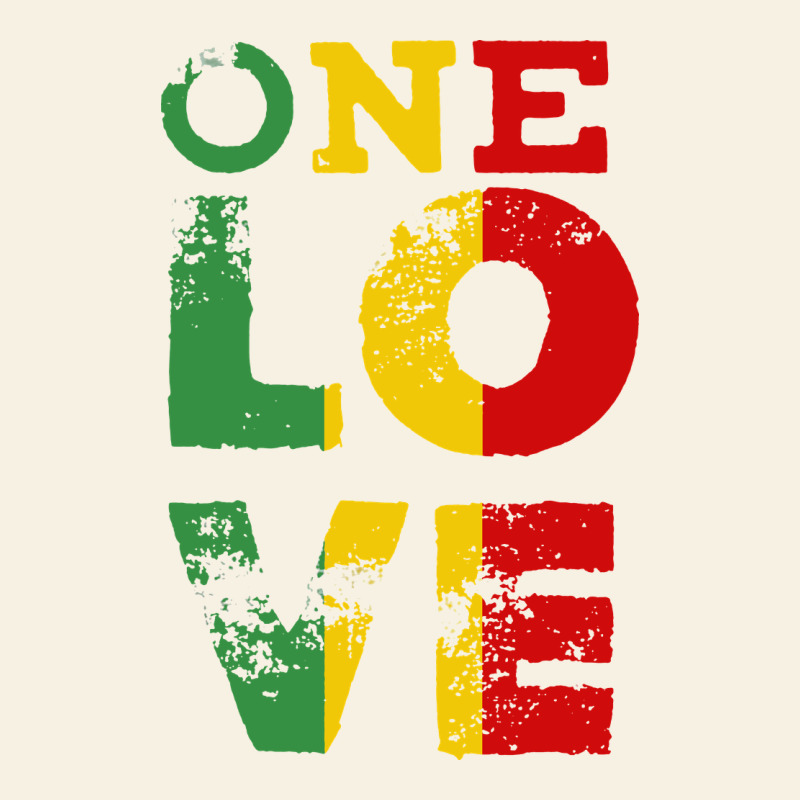 One Love Rasta Reggae Vintage Tee by linhVisuals | Teevron