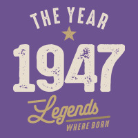 The Year 1947 - 75th Birthday Vintage Classic Vintage Tee | Teevron