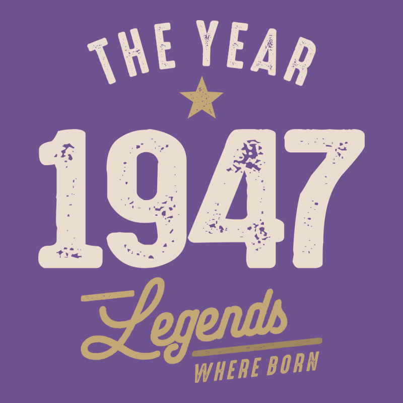 The Year 1947 - 75th Birthday Vintage Classic Vintage Tee by linhVisuals | Teevron