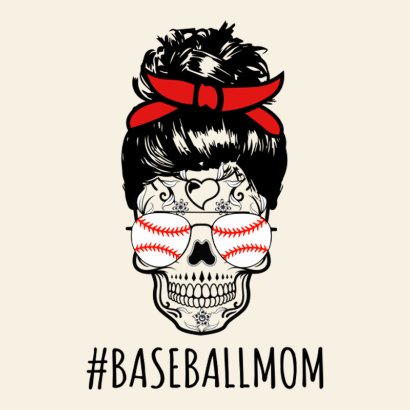 Baseball Mom Skull Vintage Tee by linhVisuals | Teevron