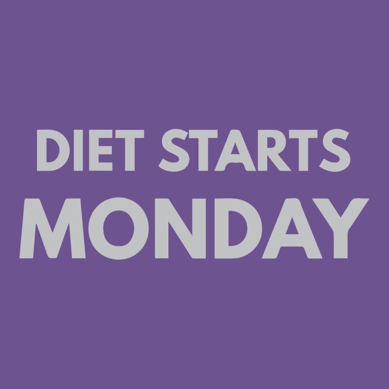 Diet Starts Monday Vintage Tee by linhVisuals | Teevron