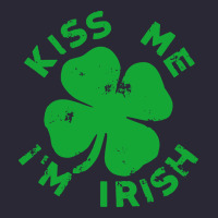 Kiss Me Im Irish Funny Saint Patrick Day Womens Vintage Tee | Teevron