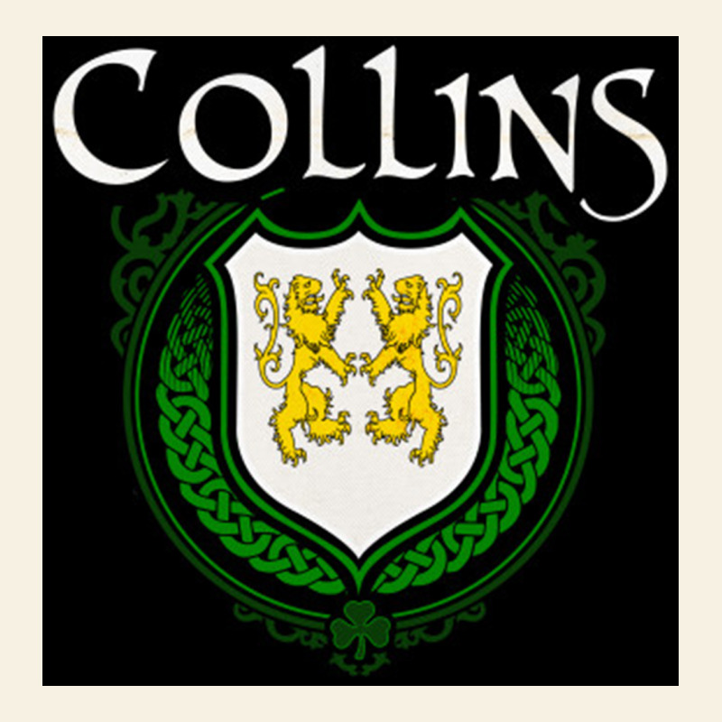 Collins Family Irish Coat Of Arms Vintage Tee by linhVisuals | Teevron