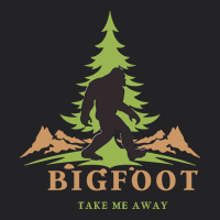 Bigfoot T  Shirt Bigfoot Take Me Away T  Shirt Vintage Tee | Teevron