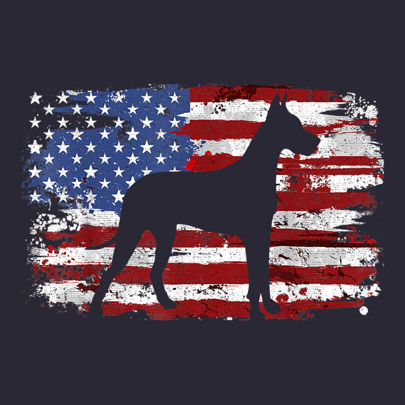 Great Dane Vintage American Flag T Shirt Vintage Tee by linhVisuals | Teevron