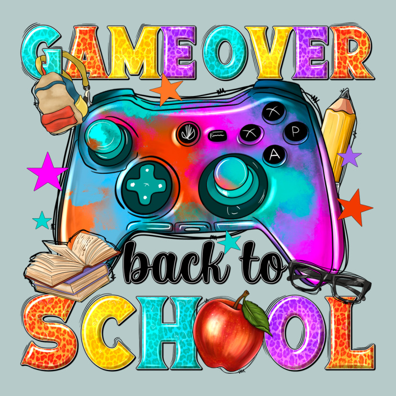 Game Over Back To School Heavy Core Tee by NancyCooperArtShop | Teevron