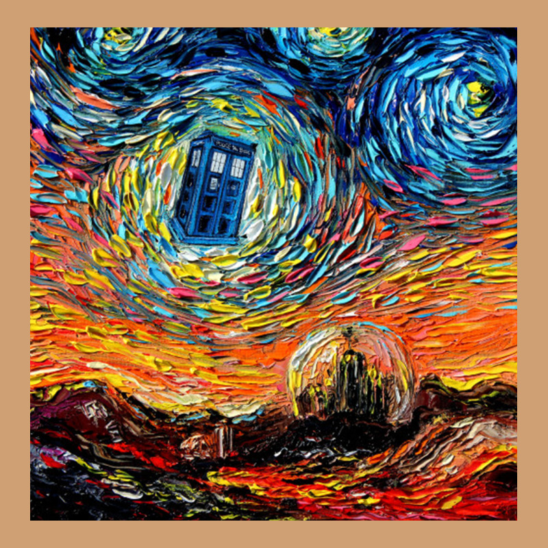 Van Gogh Never Saw Gallifrey Vintage Tee by linhVisuals | Teevron