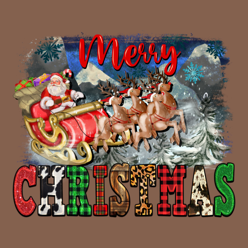 Merry Christmas Santa Sleigh Zipper Hoodie by FaDigitalArtStudio | Teevron