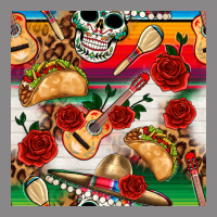 Mexican  Seamless Pattern Vintage Tee | Teevron