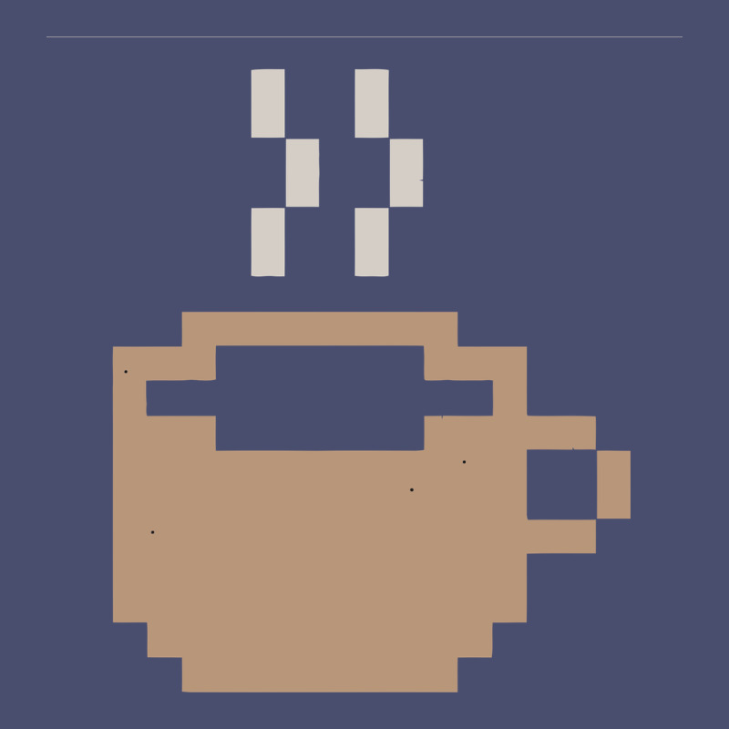 Pixel Coffee Vintage Tee by linhVisuals | Teevron