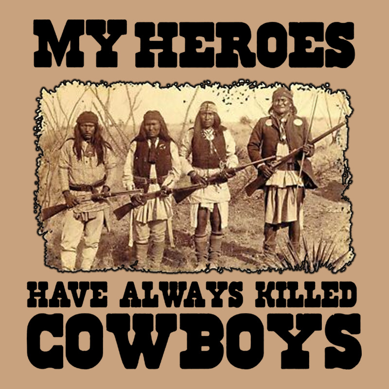 My Heroes Have Always Killed Cowboys Retro Vintage Tee by linhVisuals | Teevron