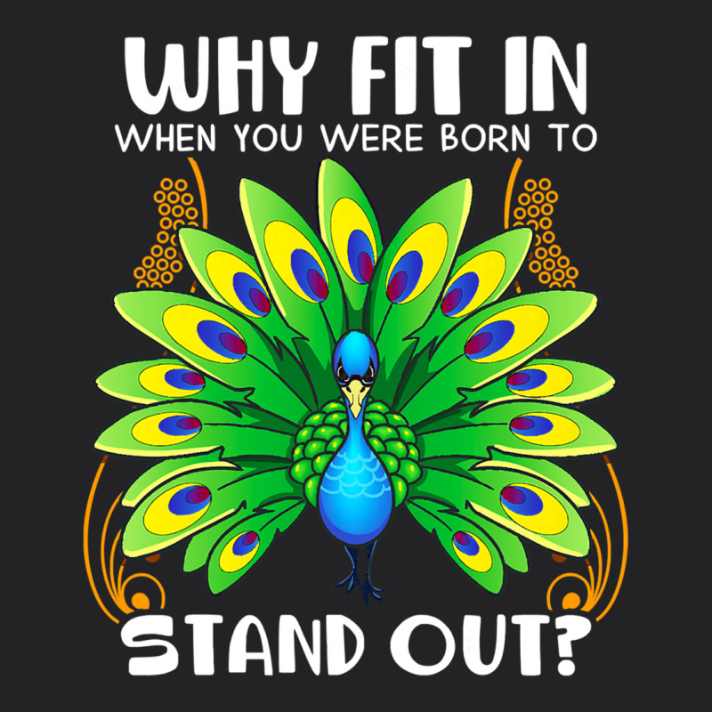 Peacock Inspired Beautiful Color Bird (3) Vintage Tee by linhVisuals | Teevron