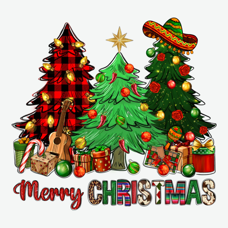 Merry Christmas Trees Urban Heavy Tee by NancyCooperArtShop | Teevron