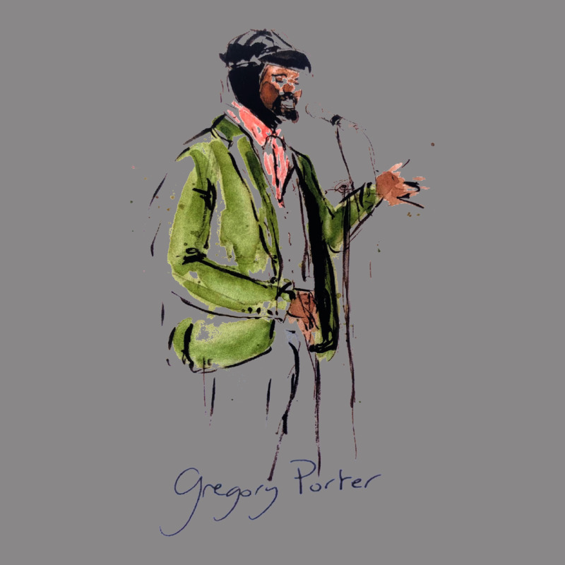 Gregory Porter Jazz Music Vintage Tee by linhVisuals | Teevron