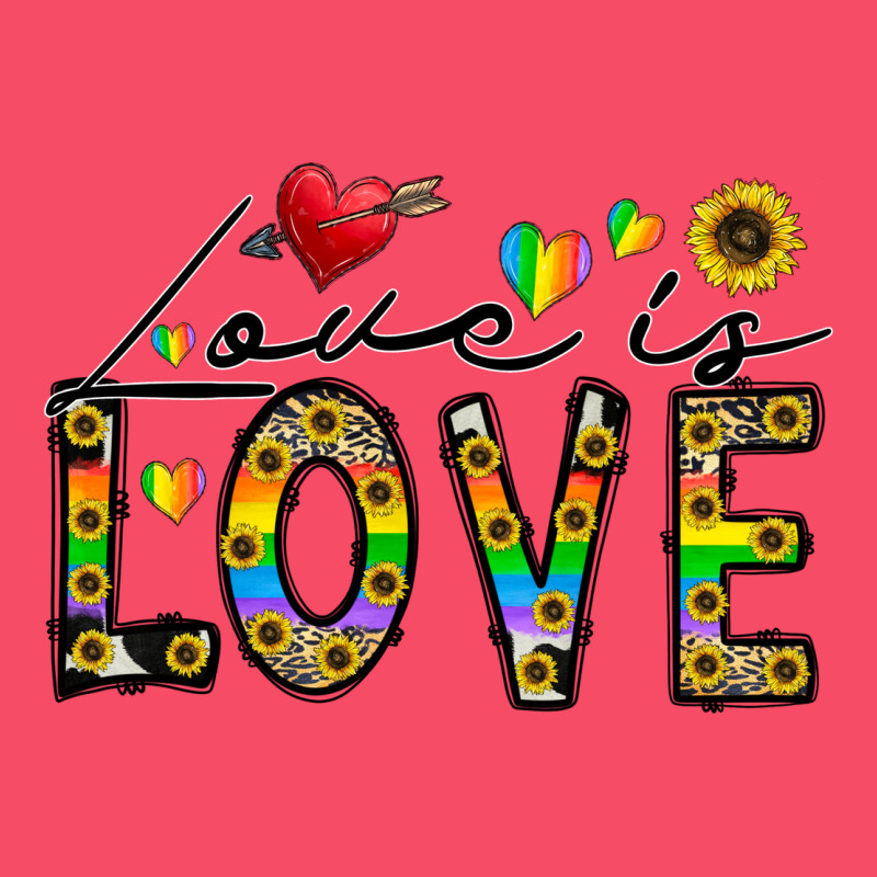 Love Is Love Premium Sweatshirt by CowhideDigitalArt | Teevron