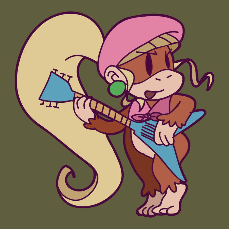 Cute Guitarist Dixie Kong Vintage Tee by linhVisuals | Teevron