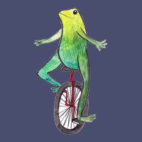 Dat Boi Watercolor Unicycle Frog Vintage Tee | Teevron