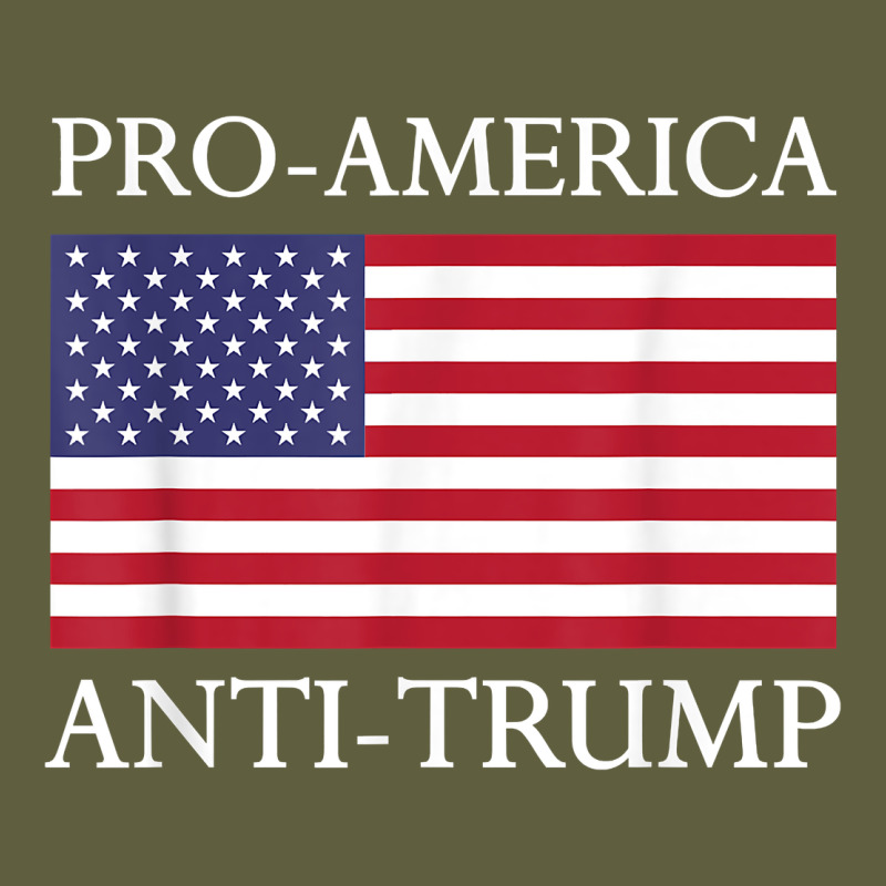 Pro America Anti Trump Shirt   American Usa Flag Resist T Shirt Vintage Tee by linhVisuals | Teevron