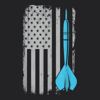 Throwing Darts   Vintage Usa American Flag For Dart Players T Shirt Vintage Tee | Teevron