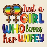 Just A Girl Who Loves Her Wifey Premium Tee | Teevron