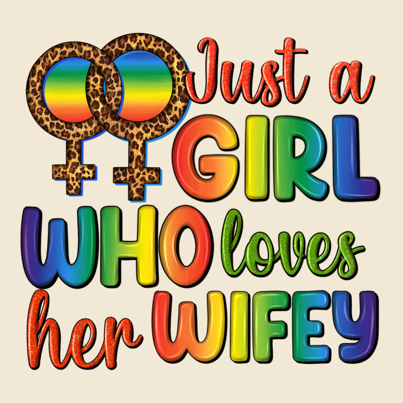 Just A Girl Who Loves Her Wifey Premium Tee by BundleAndBundleShop | Teevron