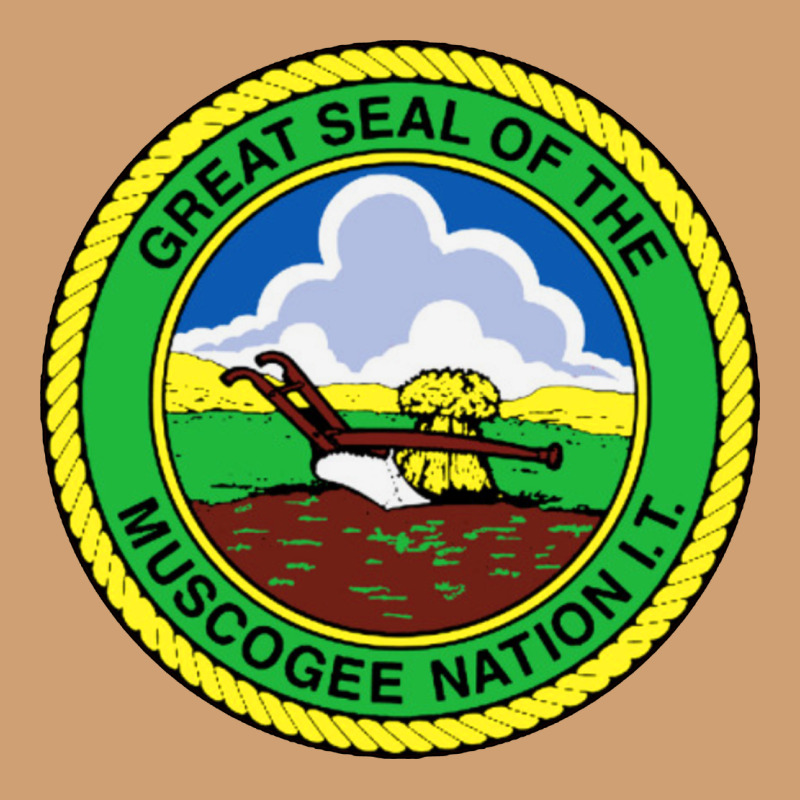 Great Seal Of The Muscogee Nation Vintage Tee by linhVisuals | Teevron
