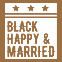 Black Happy & Married Funny Wedding Gifts Vintage Tee | Teevron