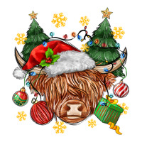 Christmas highland cow | Teevron