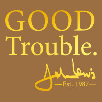 Good Trouble John Lewis Signature Vintage Tee | Teevron