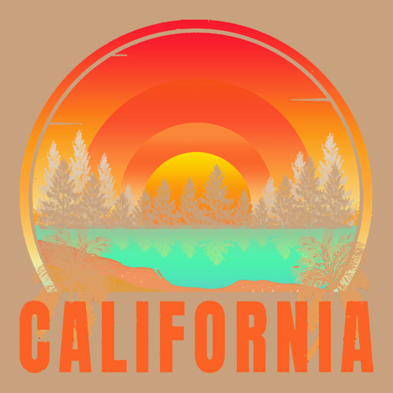 California T  Shirt California Sunset Vintage Trees Scenery T  Shirt Vintage Tee by linhVisuals | Teevron