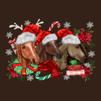 Christmas Horses Heavy Core Tee | Teevron