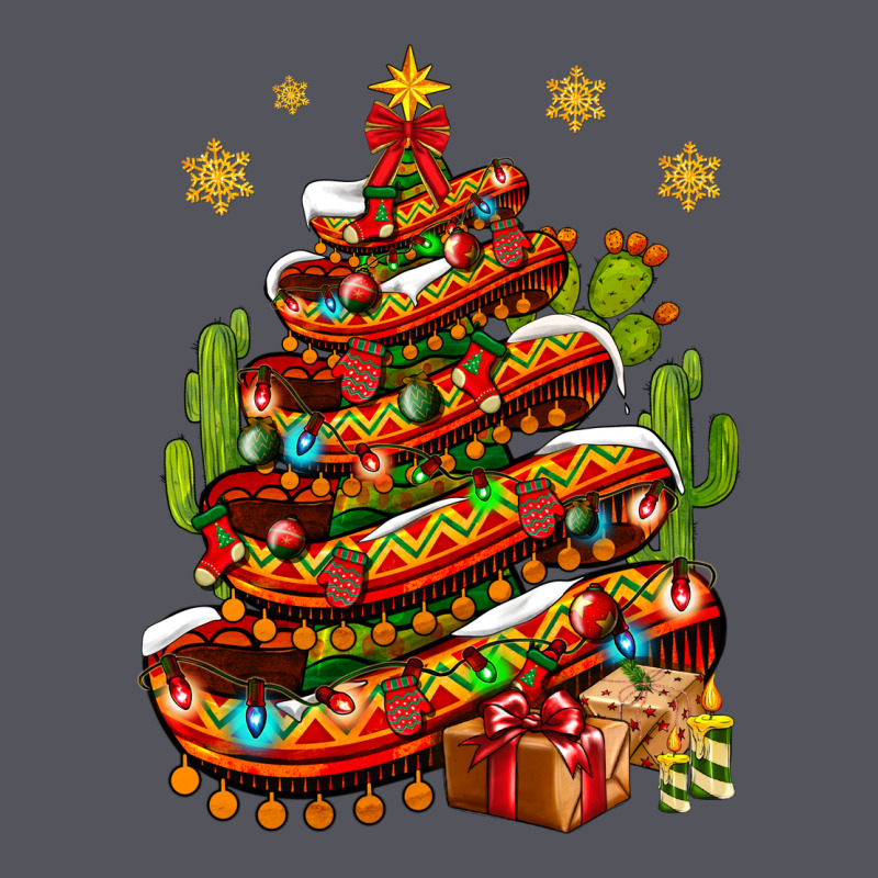 Christmas Feliz Navidad Sombrero Tree Vintage Hoodie by NancyCooperArtShop | Teevron