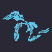 Great Lakes Of Michigan Vintage Tee | Teevron