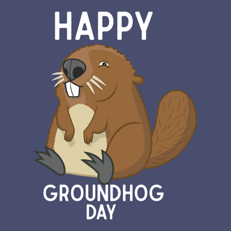 Happy Groundhog Day Respect The Shadow Funny Spring Prediction Holiday Vintage Tee by linhVisuals | Teevron