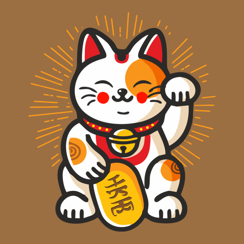 Maneki Neko Lucky Cat Money Feline Japanese Good Luck Charm Kitten Gif Vintage Tee by linhVisuals | Teevron