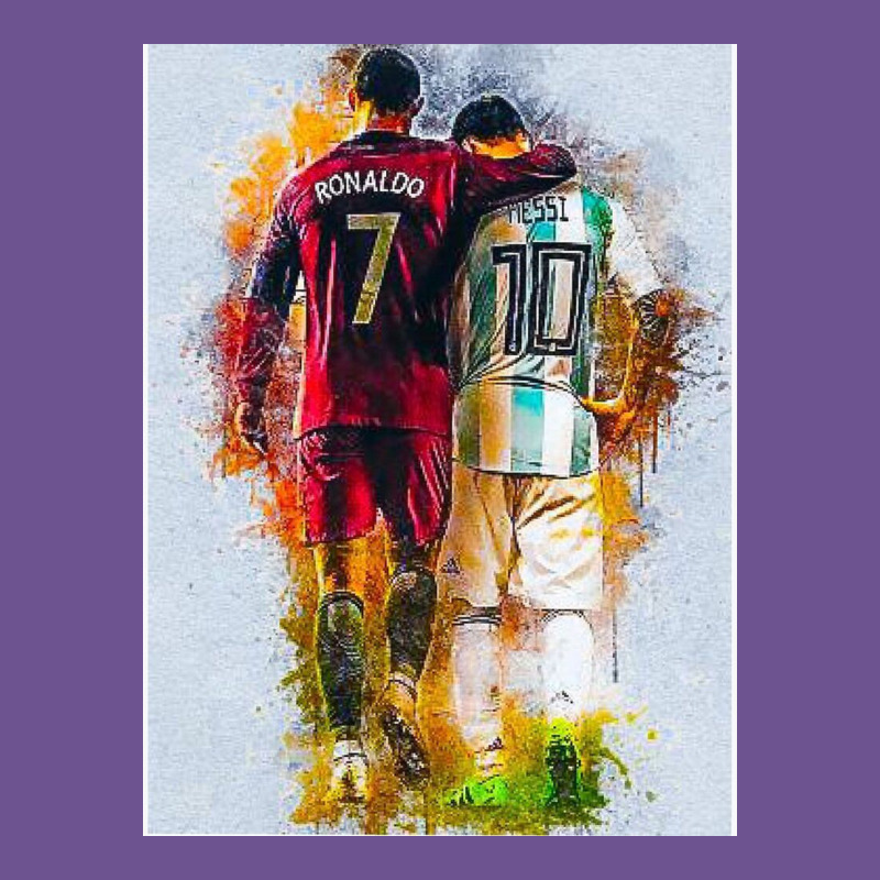 Messi And Ronaldo Vintage Tee by linhVisuals | Teevron