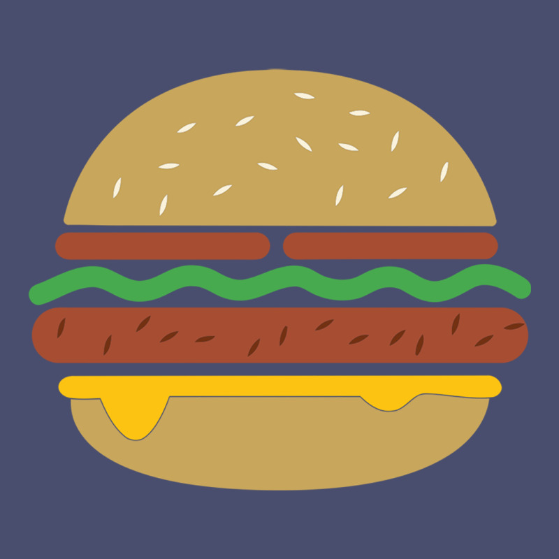 Vintage Burger Print Vintage Tee by linhVisuals | Teevron
